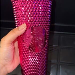 Starbucks Pink Studded Tumbler